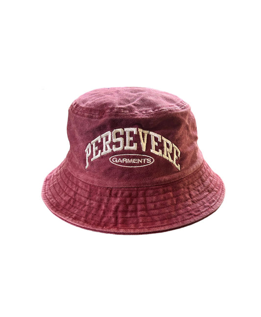 “PRSVRE GMTS” Stone Wash Bucket Hat